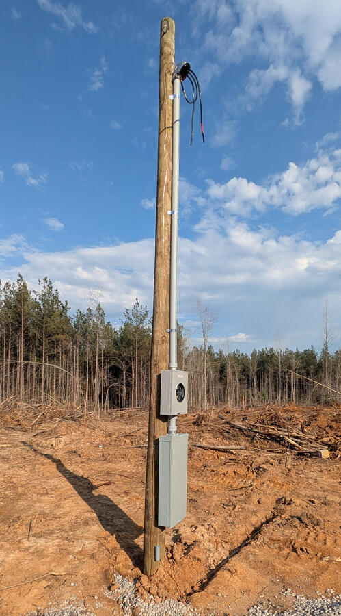 Overhead Service Installation